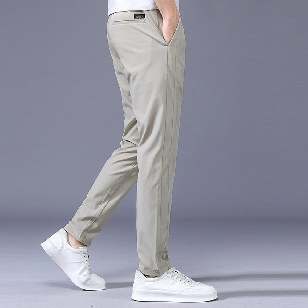 Men's ice silk sports and leisure trousers for spring and summer