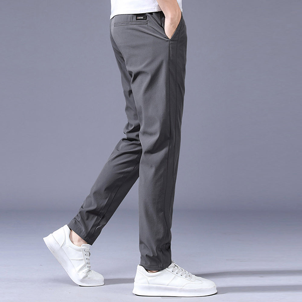 Men's ice silk sports and leisure trousers for spring and summer