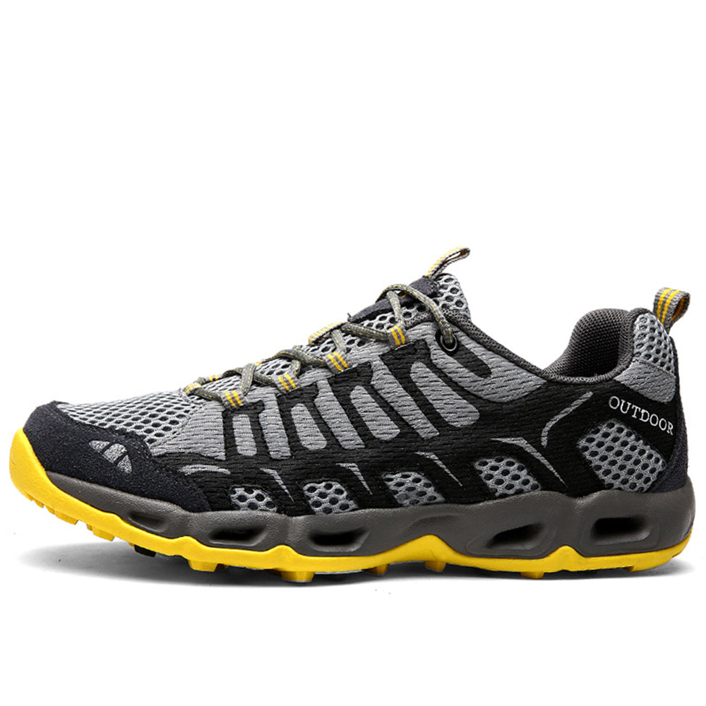 New Mesh Lace Up Outdoor Hiking Sneakers